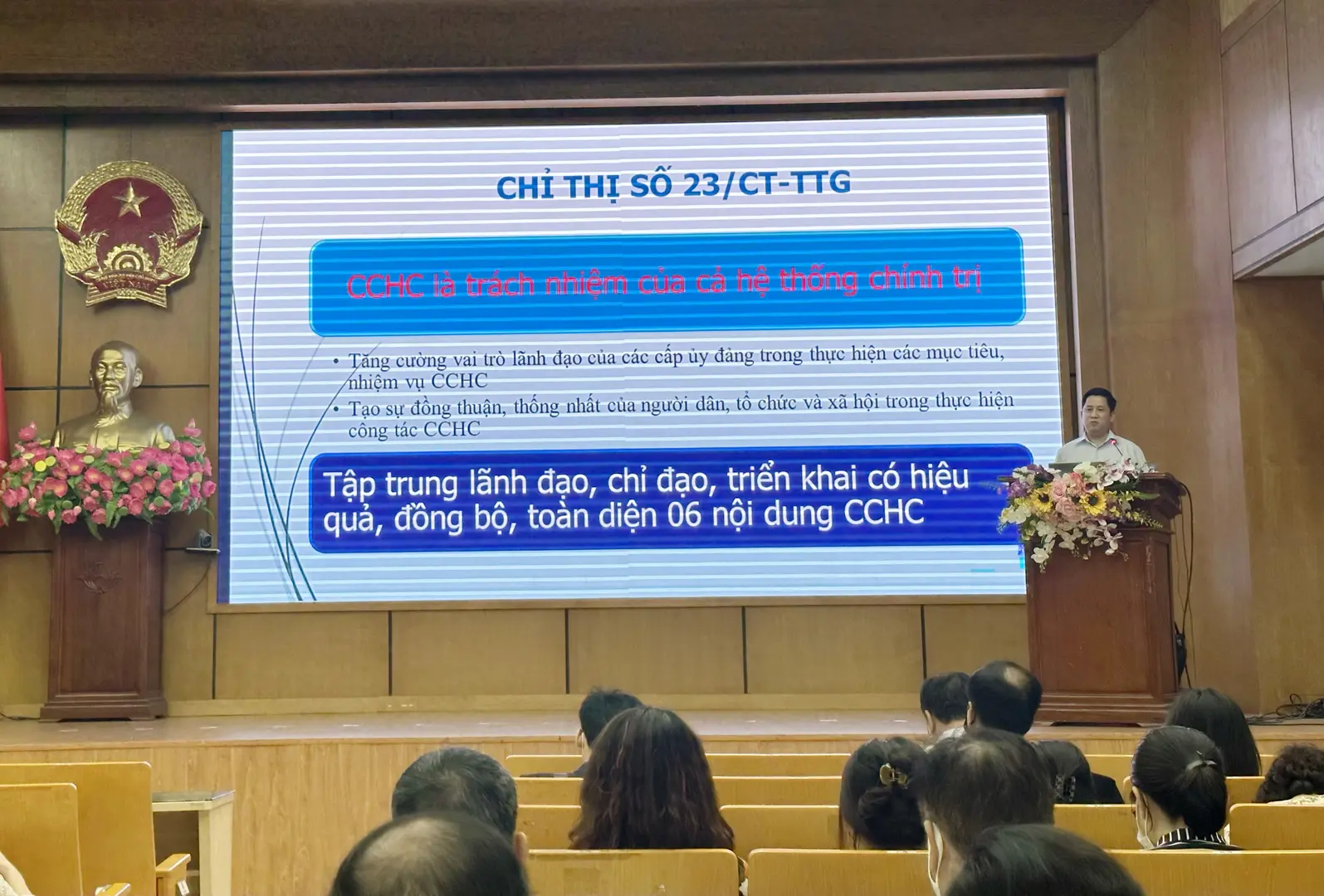 Quận Ba Đình tập huấn công tác cải cách hành chính cho cán bộ, công chức