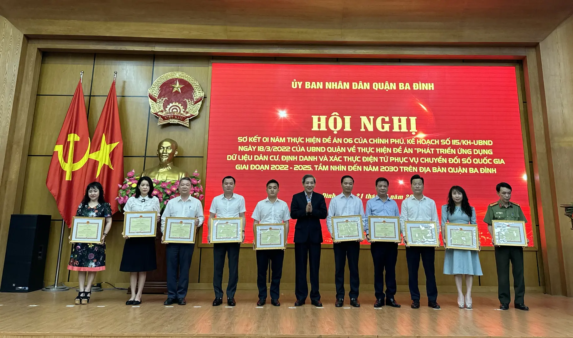 Quận Ba Đình: Hoàn thành số hóa dữ liệu hộ tịch từ năm 1956 - 2019