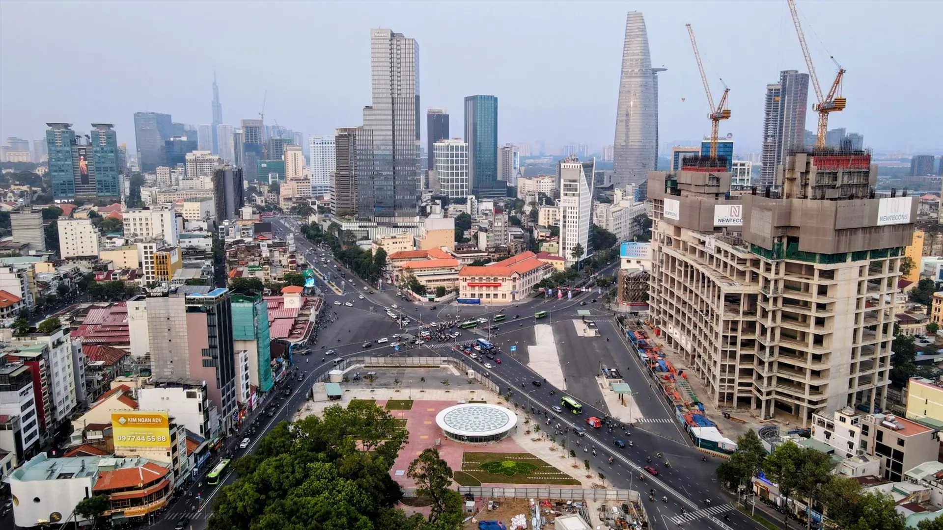 Metro Bến Thành - Suối Tiên hoàn trả mặt bằng thi công cho Công viên 23/9