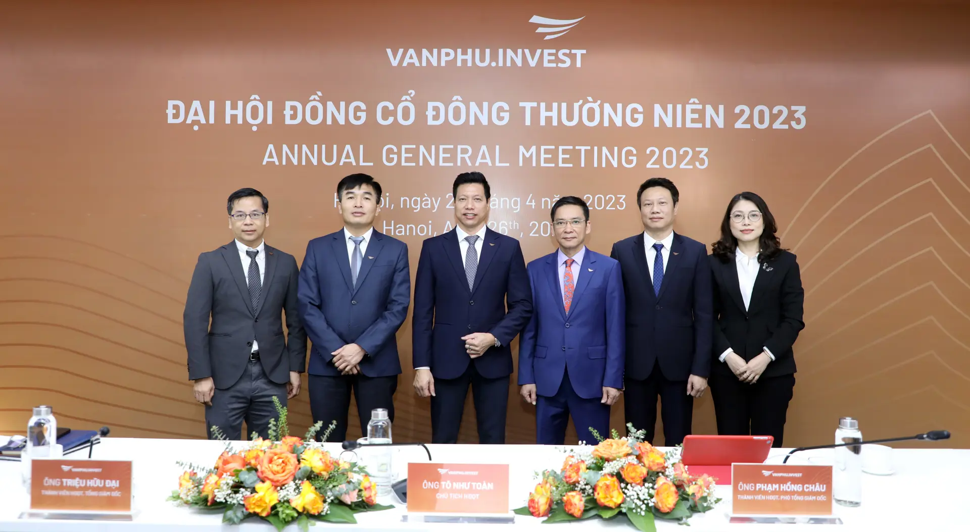 Văn Phú – Invest tổ chức thành công ĐHĐCĐ thường niên năm 2023 