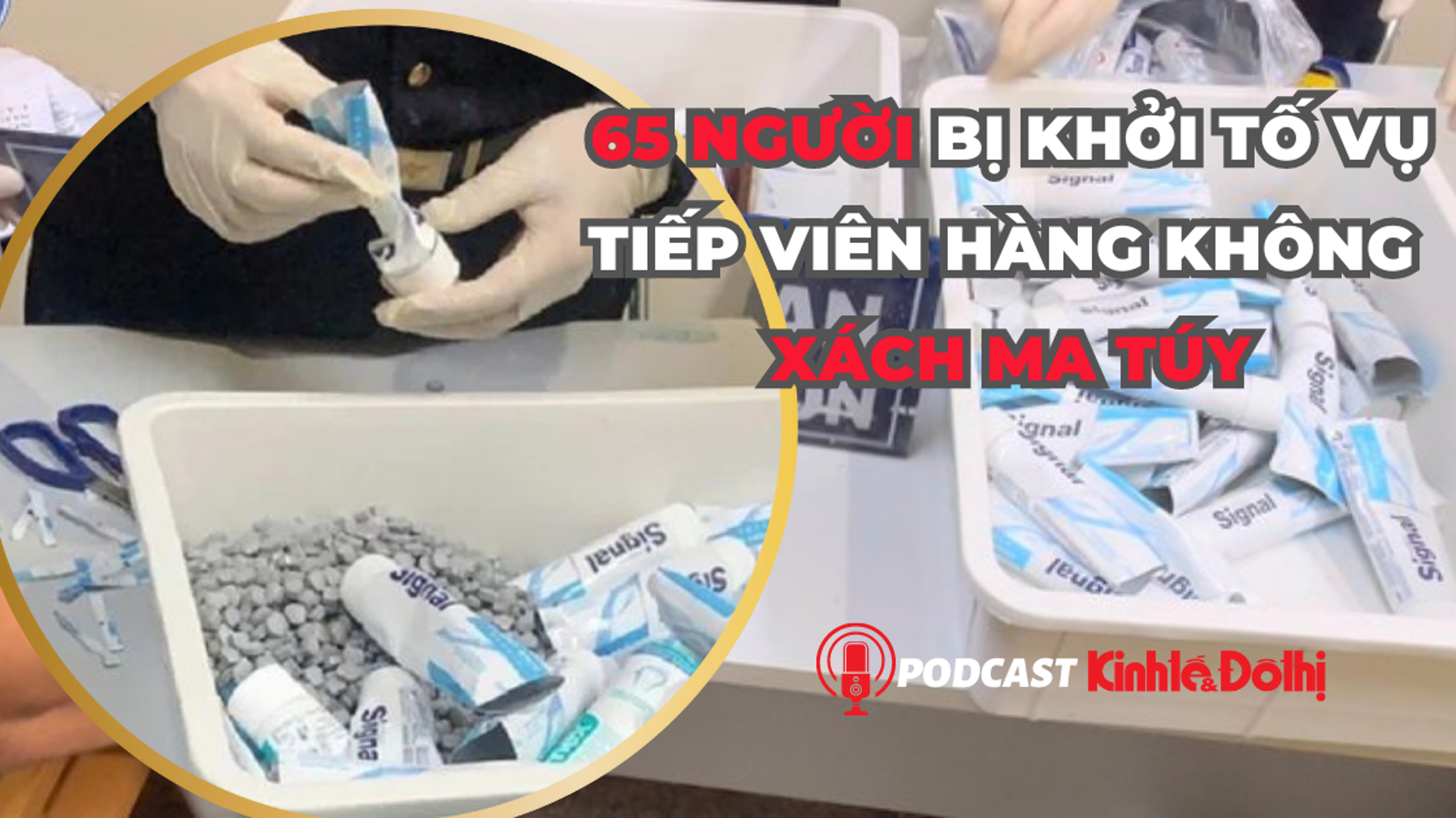 65 người bị khởi tố vụ tiếp viên hàng không xách ma túy