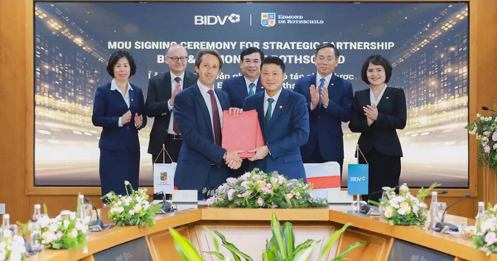 Hợp tác chiến lược giữa BIDV và Edmond de Rothschild