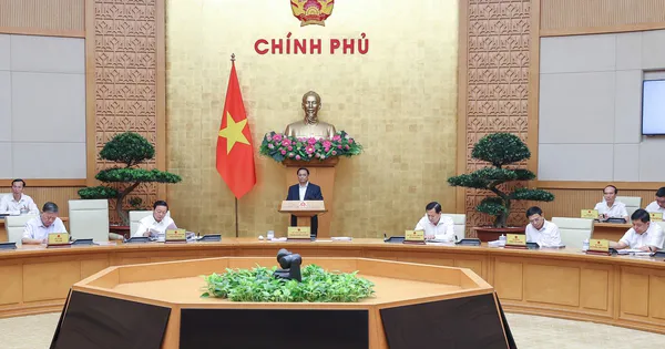 Thủ tướng Phạm Minh Chính chủ trì phiên họp Chính phủ thường kỳ tháng 4