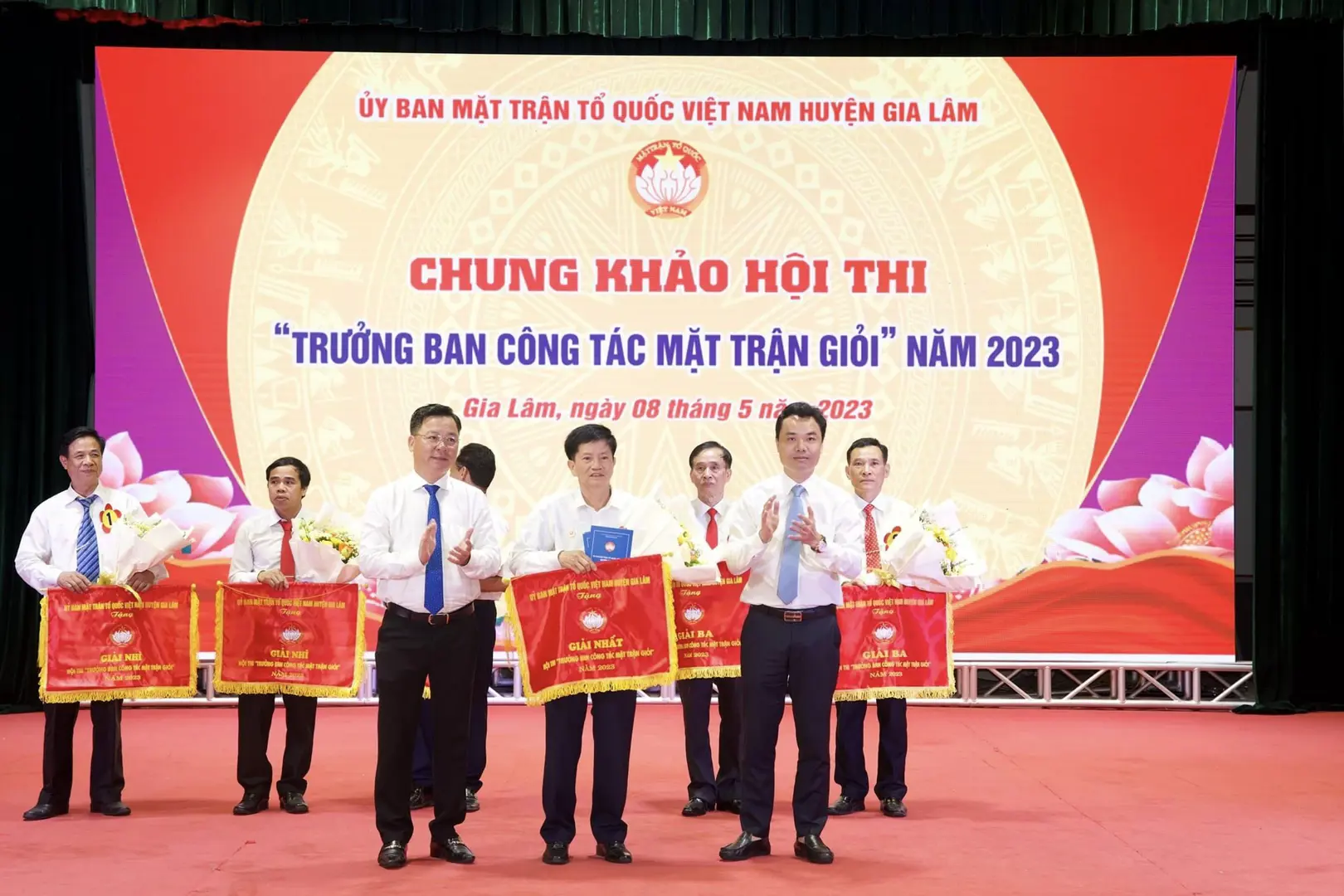 Chung khảo hội thi “Trưởng ban công tác mặt trận giỏi” huyện Gia Lâm