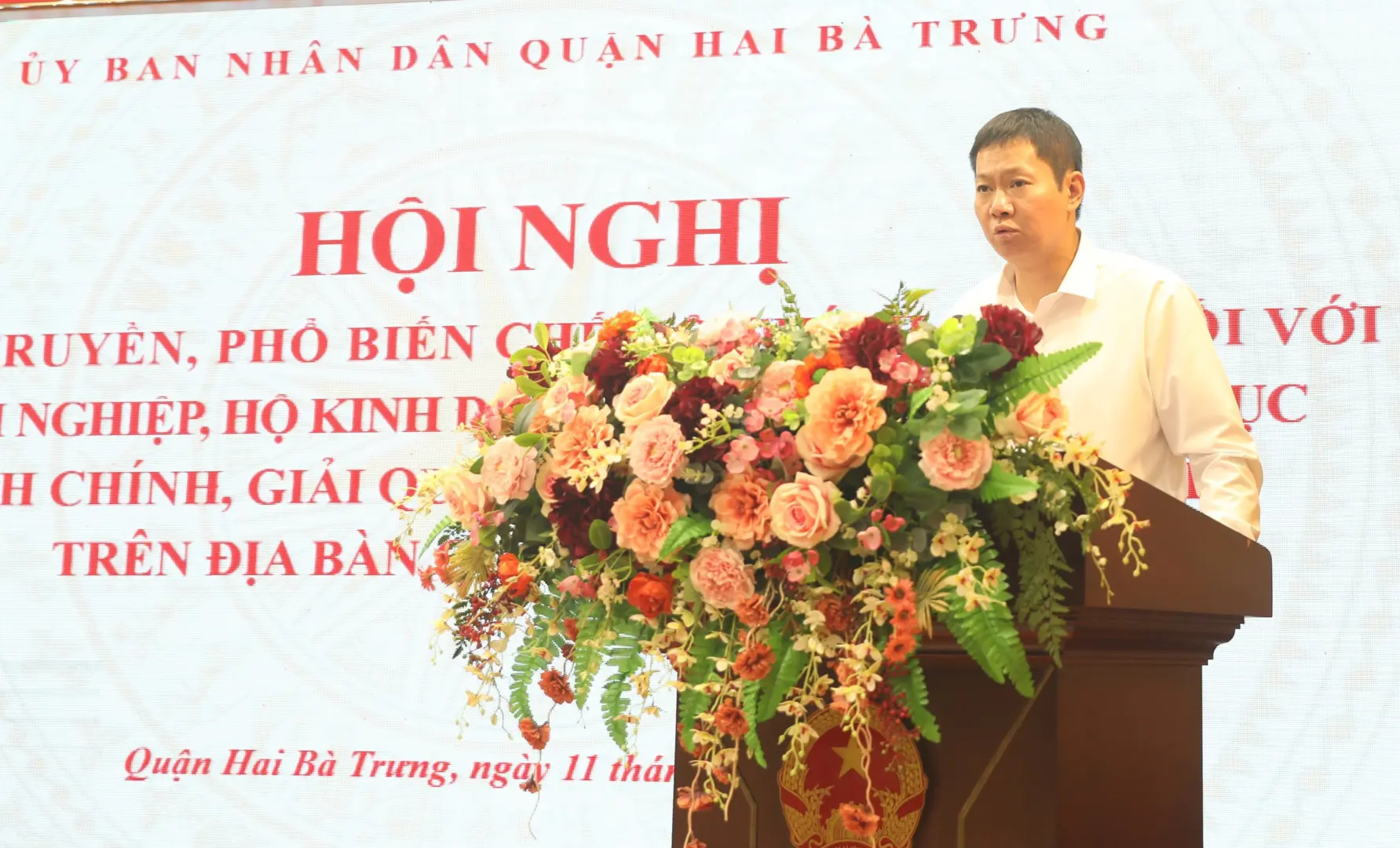 Quận Hai Bà Trưng: Mong nhiều góp ý từ doanh nghiệp, tăng chất lượng phục vụ