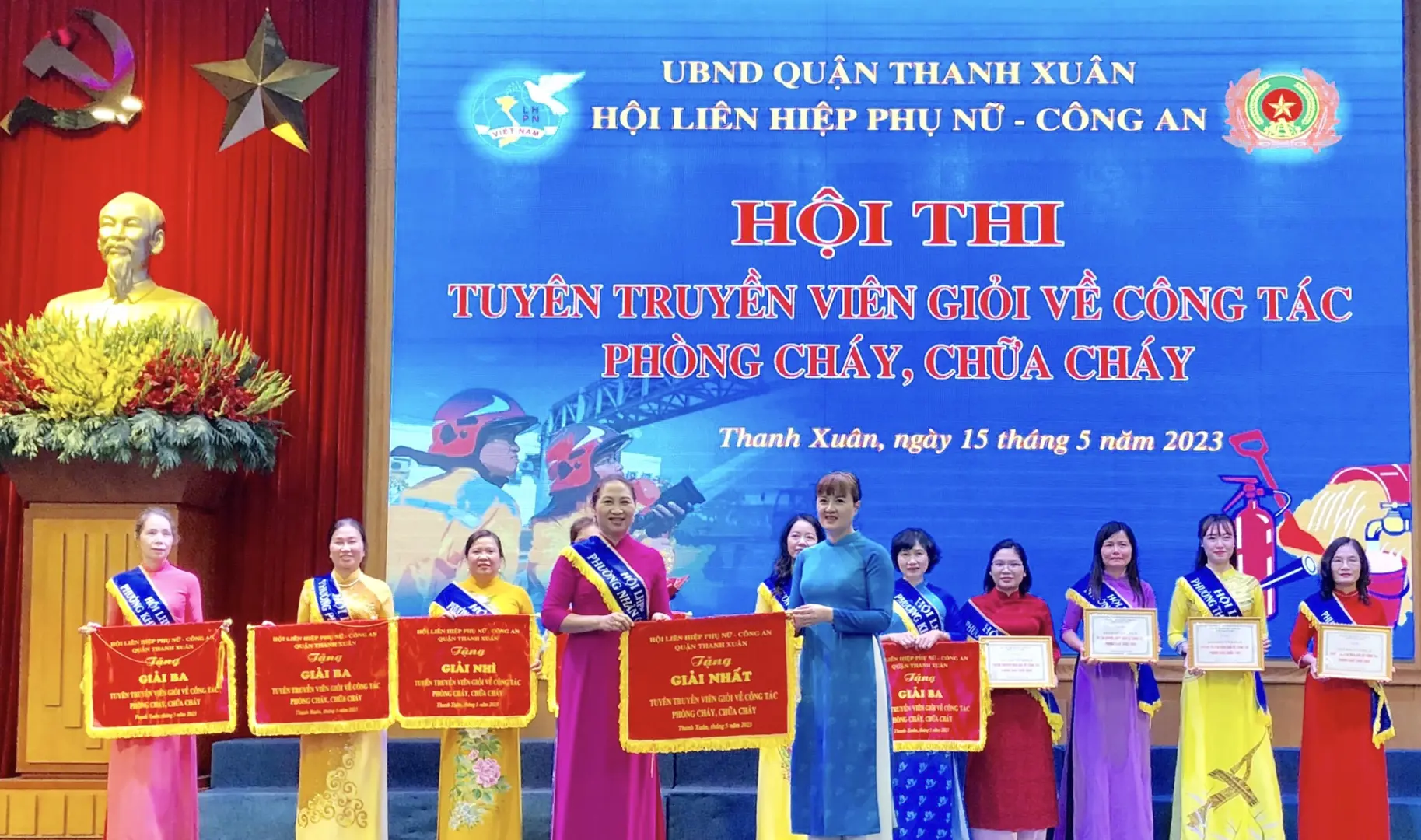 Quận Thanh Xuân: Sôi nổi hội thi “Tuyên truyền viên giỏi về công tác PCCC”