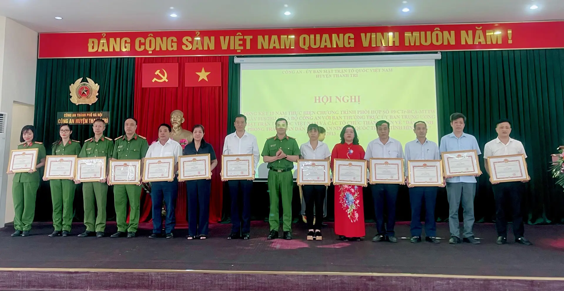 Hiệu quả từ phong trào “Toàn dân bảo vệ an ninh Tổ quốc” huyện Thanh Trì