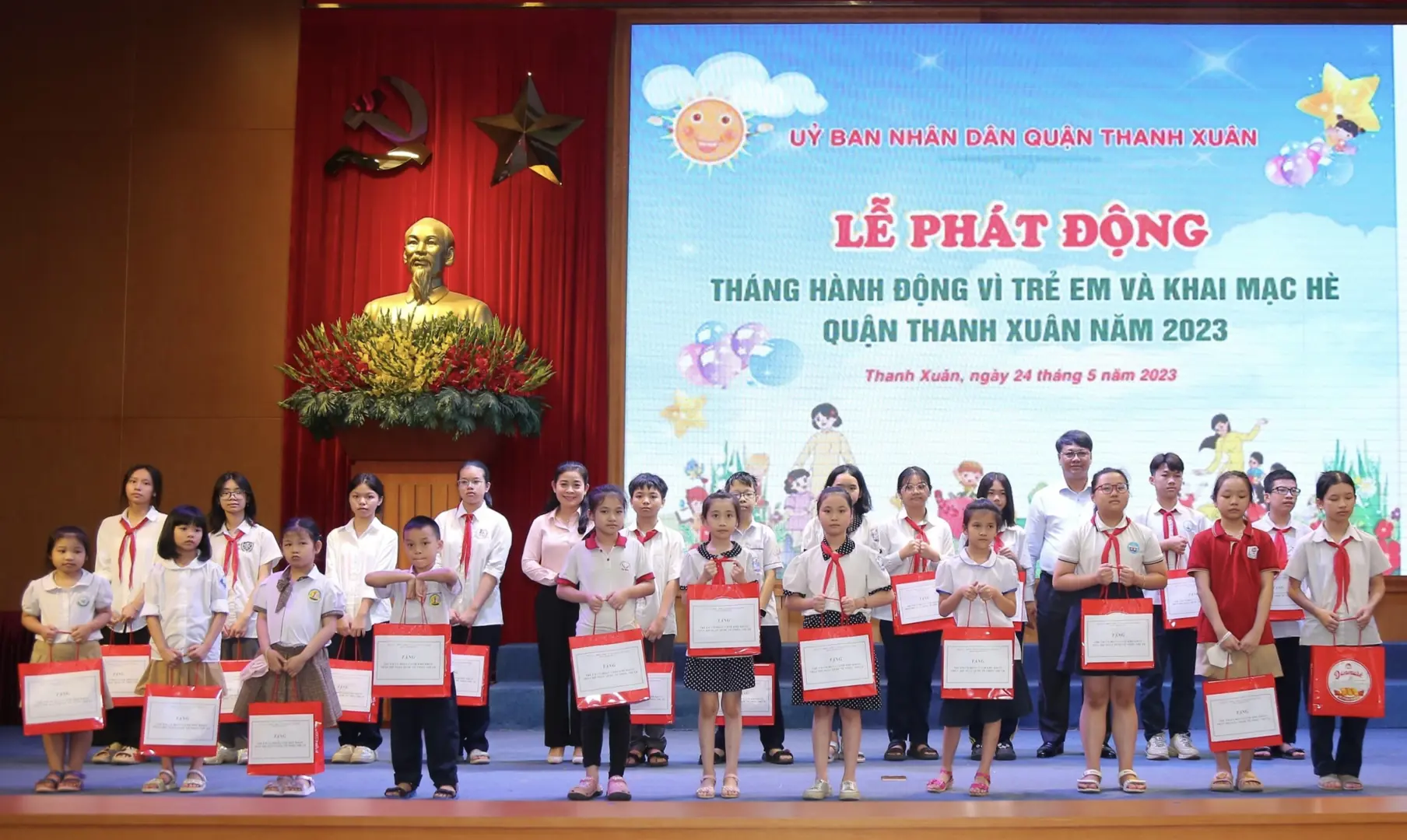 Quận Thanh Xuân phát động Tháng hành động vì trẻ em