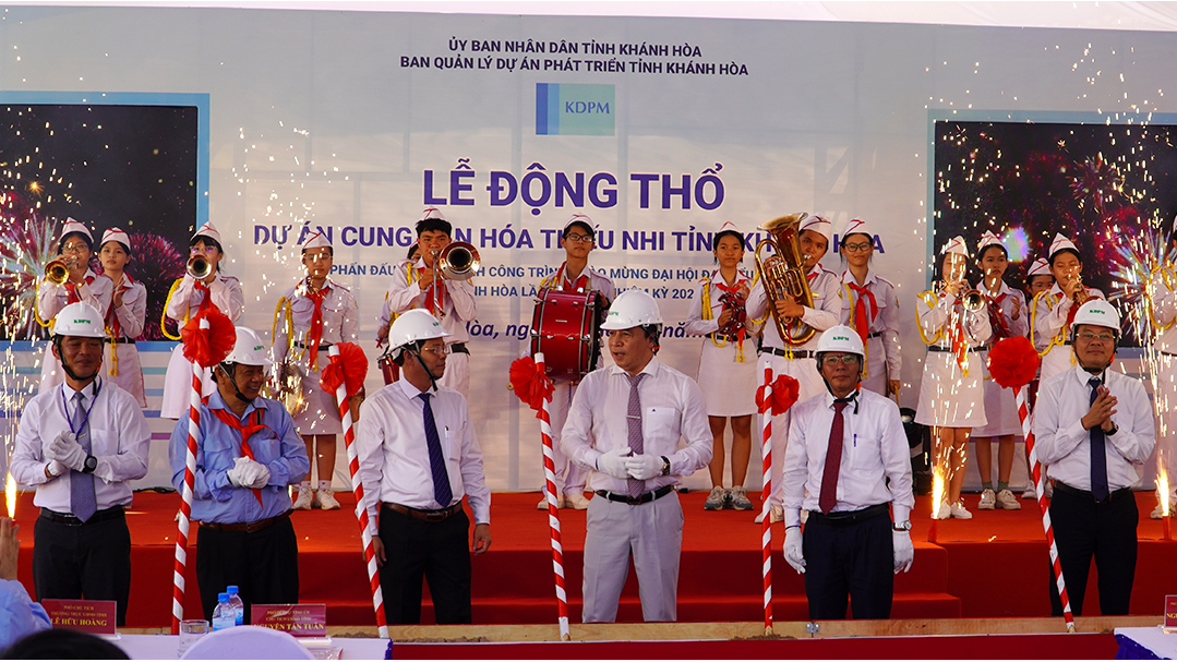 Khởi động xây dựng dự án Cung văn hóa Thiếu nhi Khánh Hòa rộng 2,7 ha