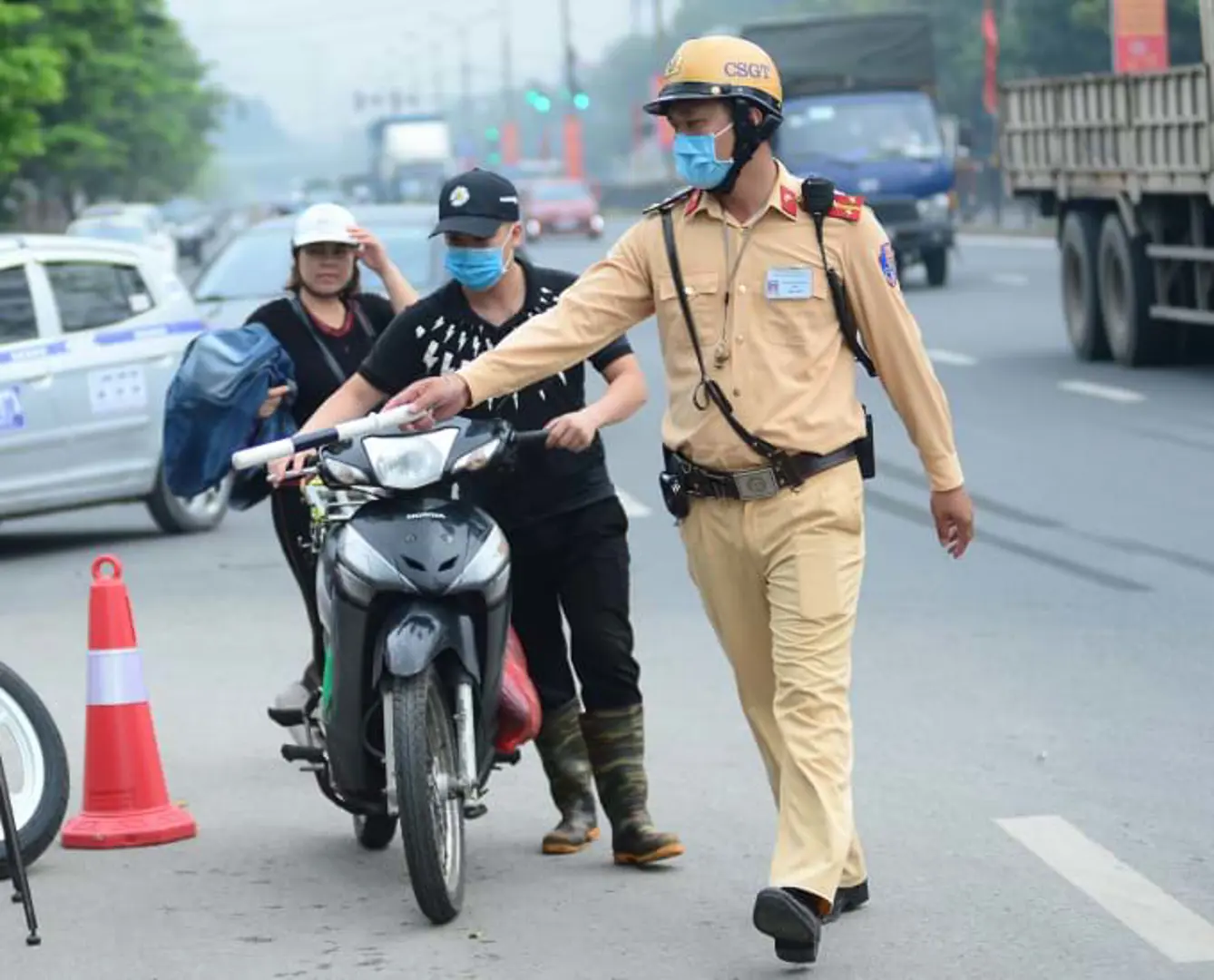 Hà Nội: Phát hiện, xử lý 530 trường hợp vi phạm giao thông trong ngày 16/6/2023