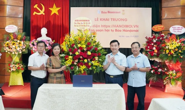 Báo Hànộimới chính thức khai trương giao diện mới và tòa soạn hội tụ