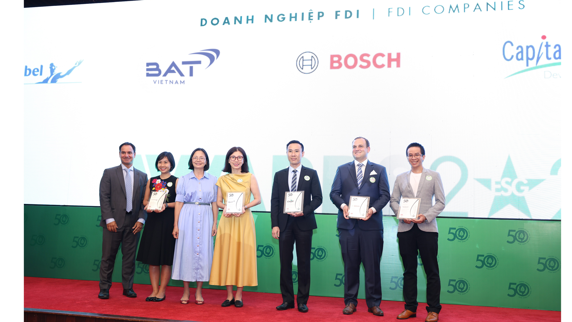 BAT nằm trong “Top 50 Doanh nghiệp Phát triển Bền vững” năm 2023