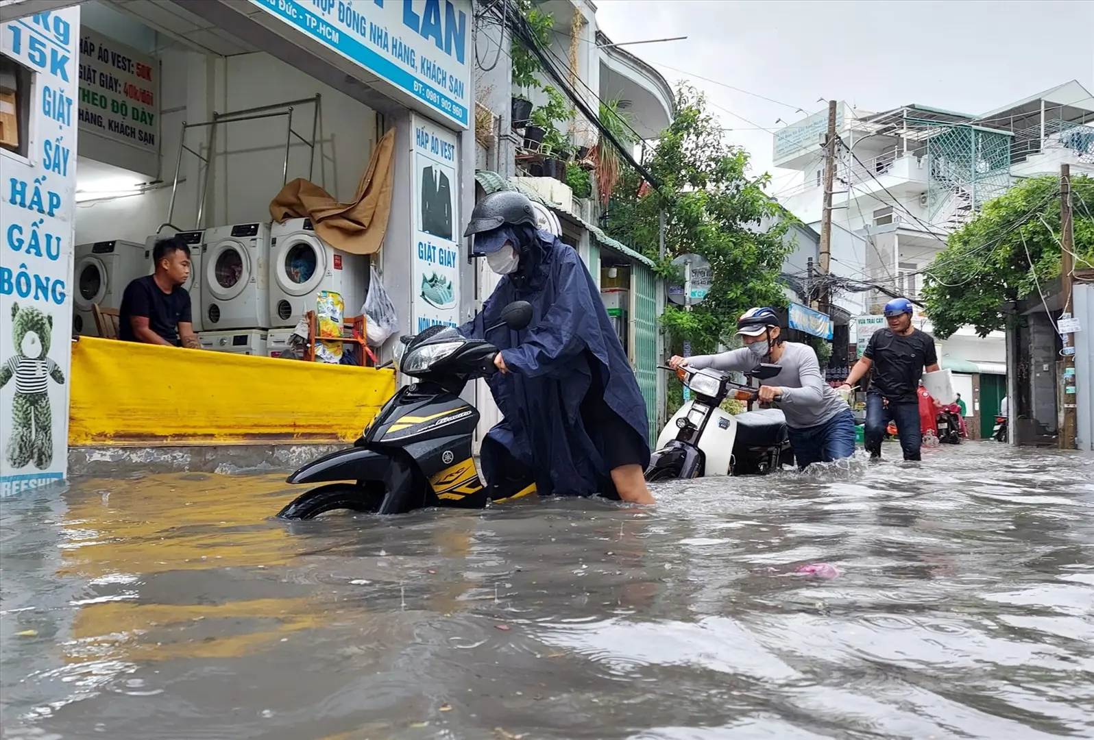 Nơi có địa hình cao ở TP Hồ Chí Minh lại trở thành “rốn” ngập