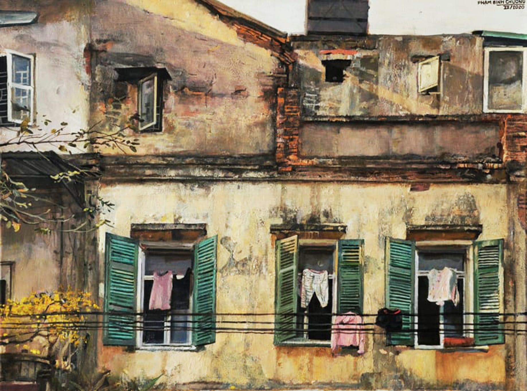 Painter Pham Binh Chuong: profound memories of a Hanoi 