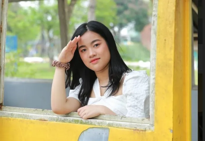 Phạm Hà Bình - Á khoa kỳ thi vào lớp 10 công lập trên địa bàn Thành phố. Ảnh: Vân Nhi