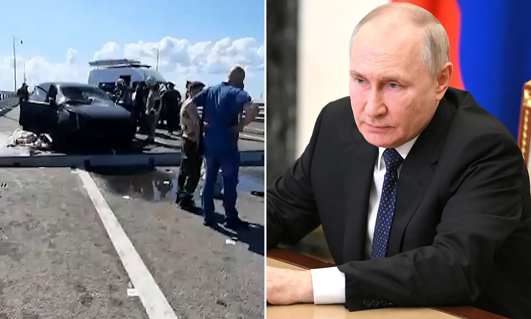 Tổng thống Putin tuyên bố nóng vụ tấn công cầu Crimea