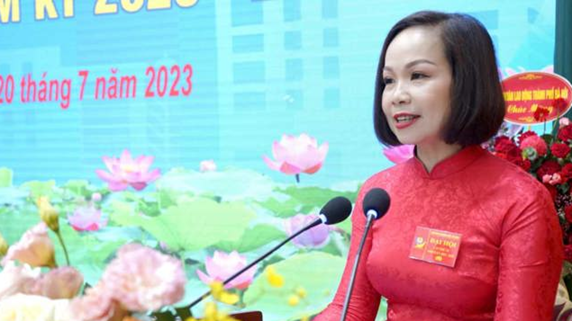 Liên đoàn Lao động quận Hà Đông có Chủ tịch mới nhiệm kỳ 2023-2028 