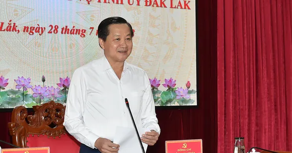Đoàn Kiểm tra 892 làm việc với Ban Thường vụ Tỉnh ủy Đắk Lắk