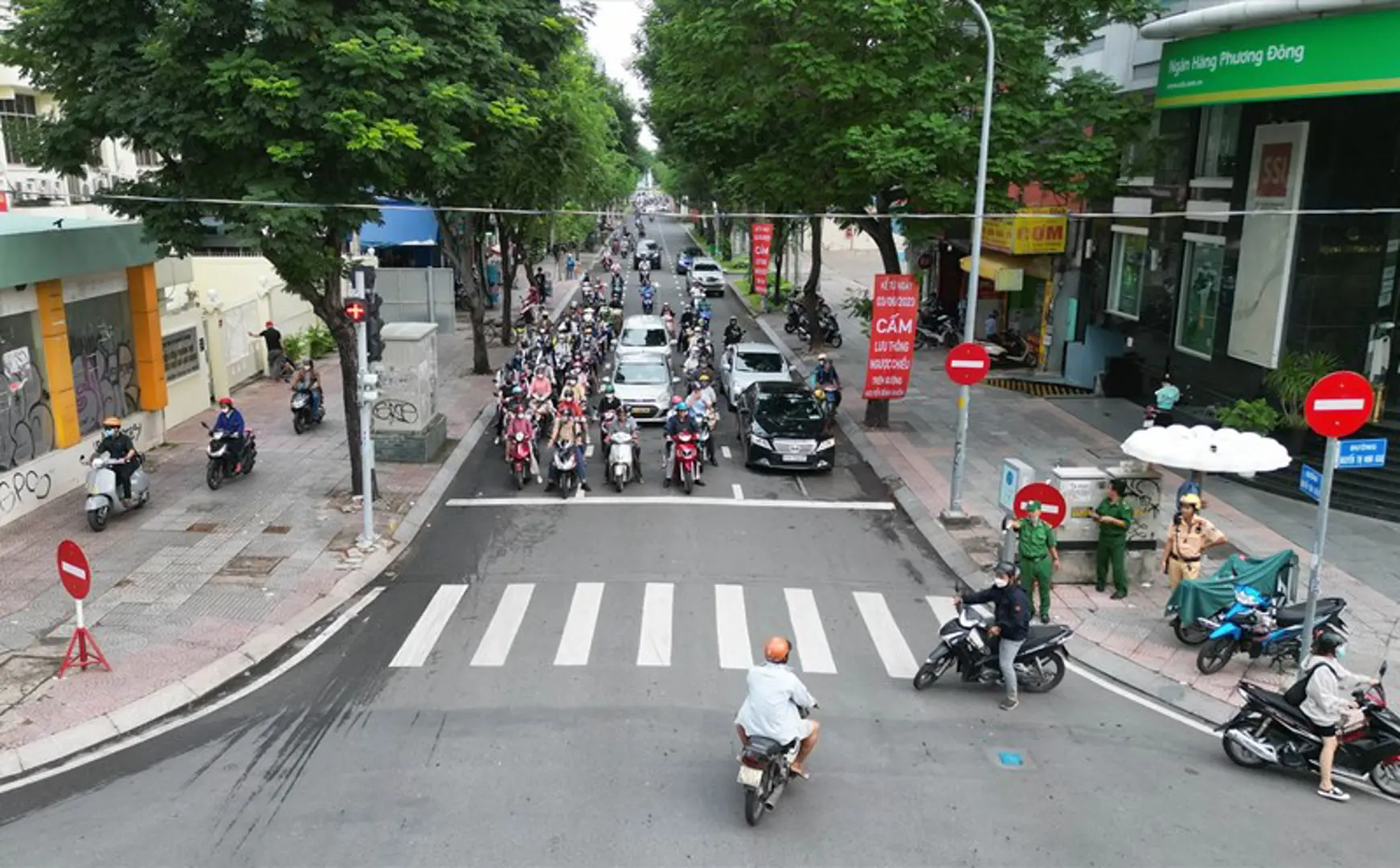 TP Hồ Chí Minh hạn chế phương tiện lưu thông trên một số tuyến đường