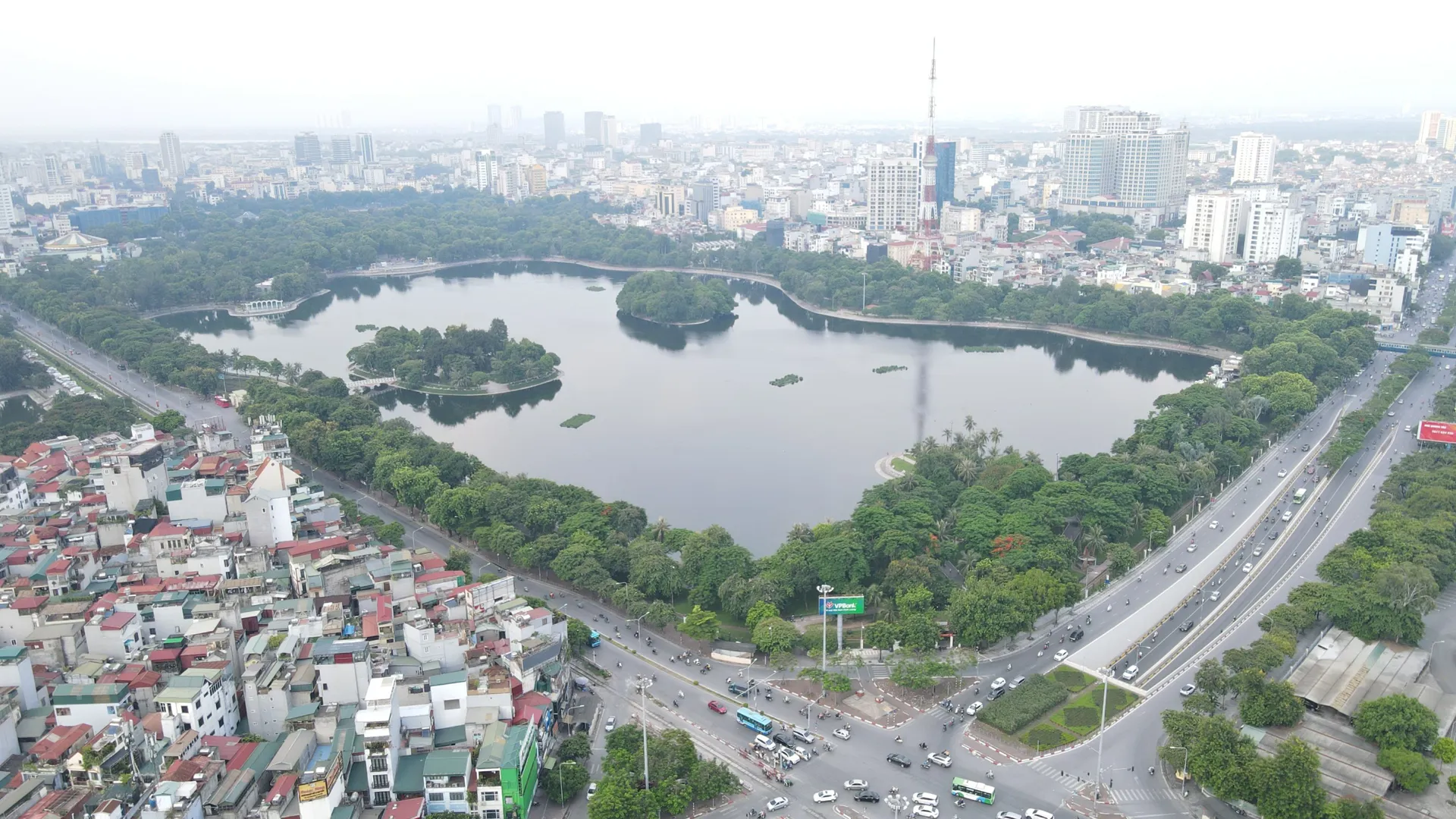 Công viên Thống Nhất, Hà Nội. Ảnh: Lại Tấn