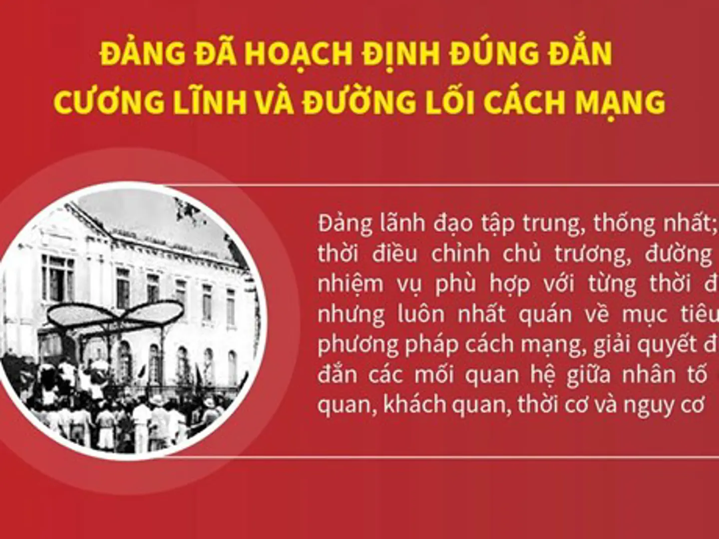 Nhân tố quyết định thắng lợi của Cách mạng Tháng Tám năm 1945 