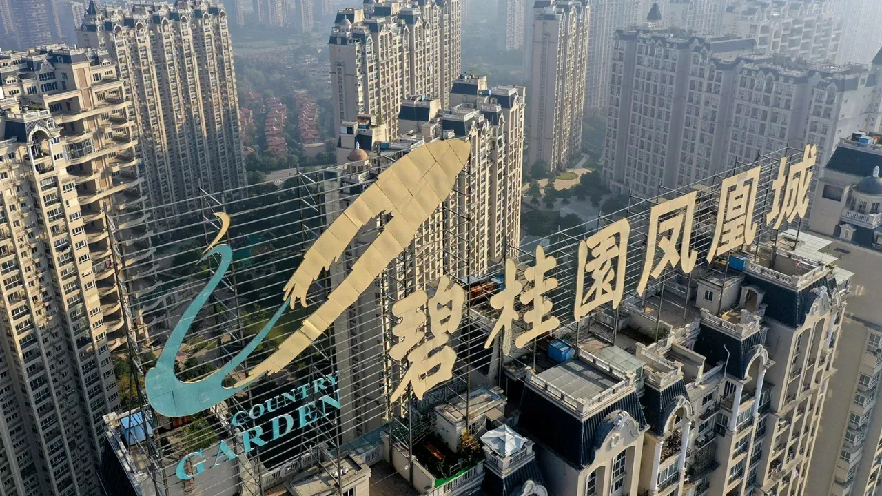 Công ty địa ốc Country Garden Holdings (Trung Quốc) đang gặp khó khăn lớn về tài chính. Ảnh: AFP