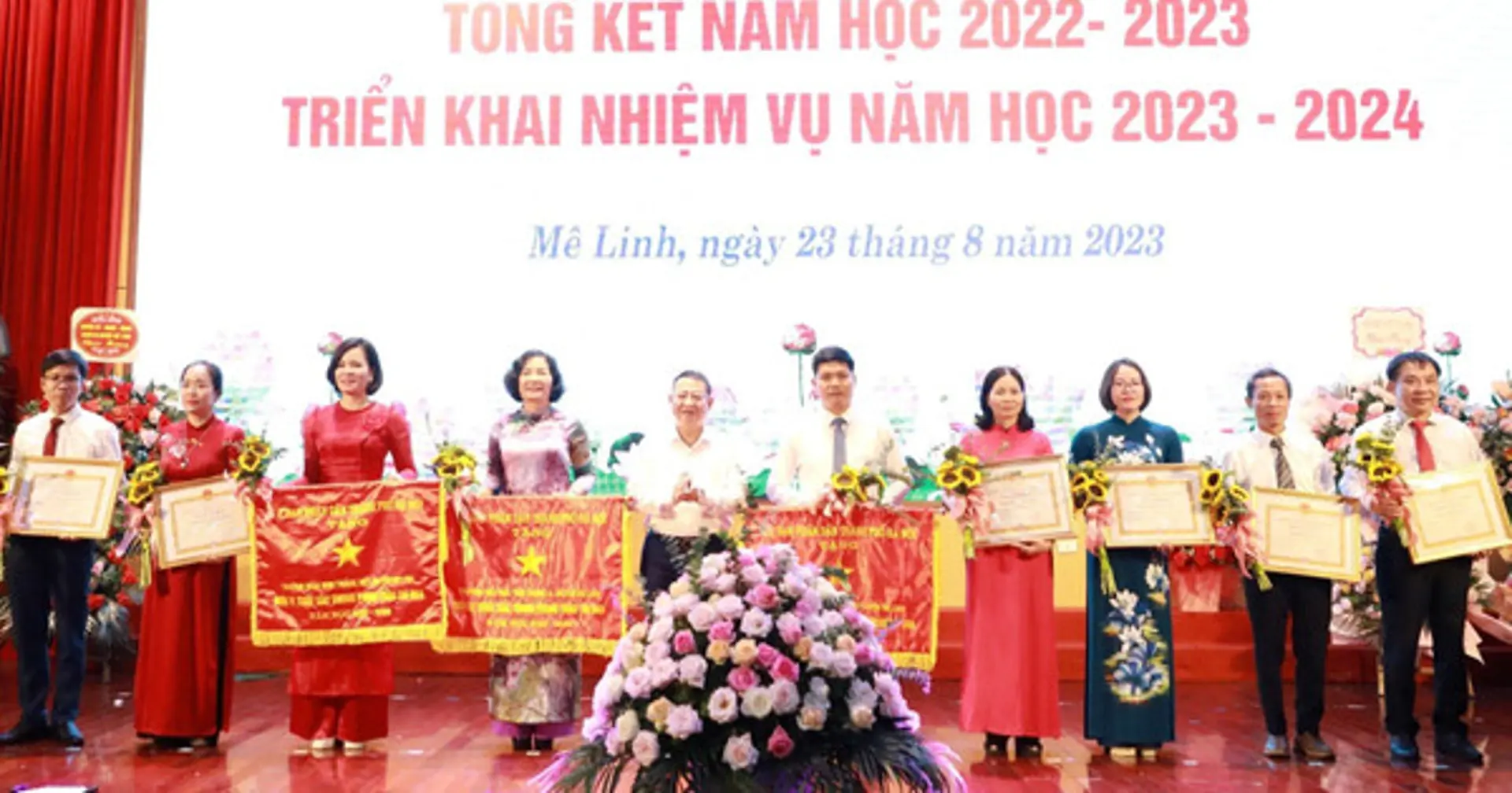 Ngành GD & ĐT huyện Mê Linh triển khai nhiệm vụ năm học 2023-2024