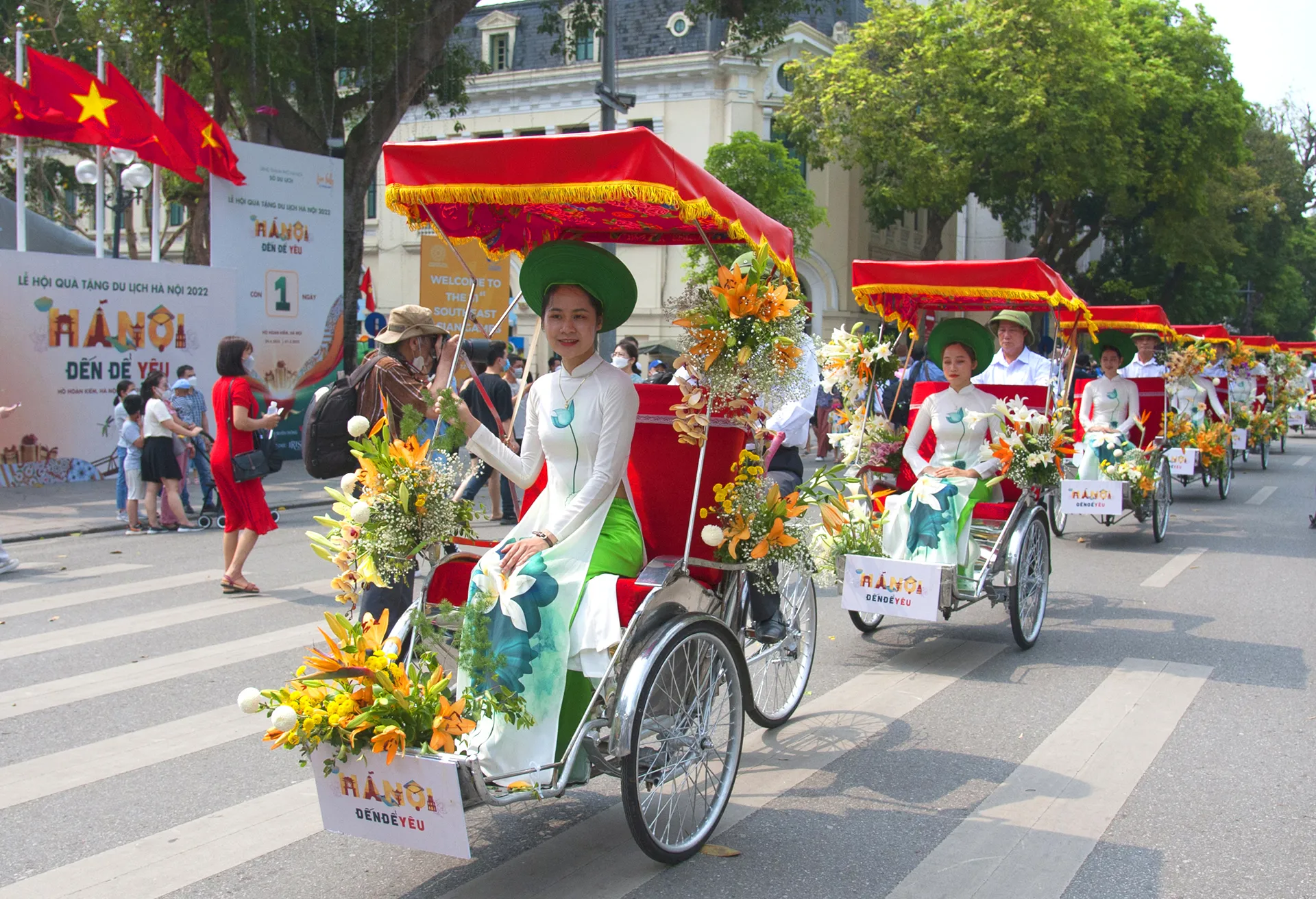 Festival Thu Hà Nội năm 2023 với chủ đề “Thu Hà Nội - Đến để yêu” sẽ diễn ra từ ngày 29/9 - 1/10. Ảnh: Thanh Hải