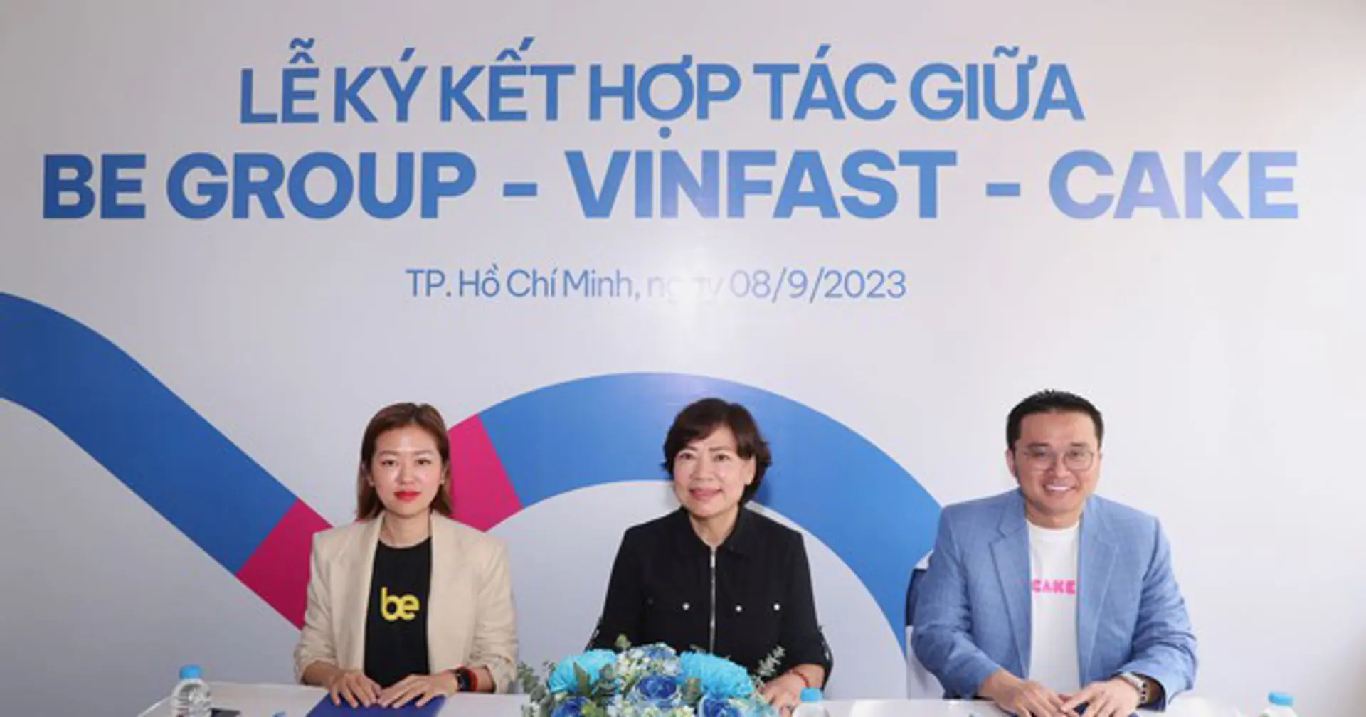 Be Group cùng VinFast, Cake by VPBank hỗ trợ tài xế chuyển đổi sang xe điện