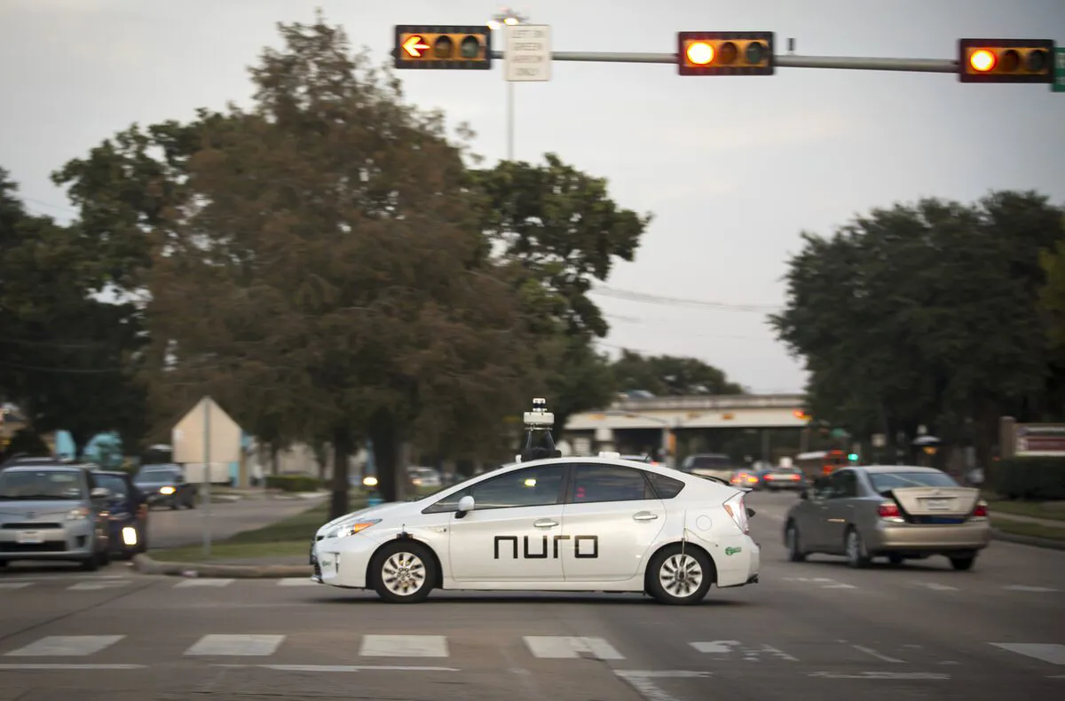 Xe giao hàng Nuro. Ảnh: Getty Images