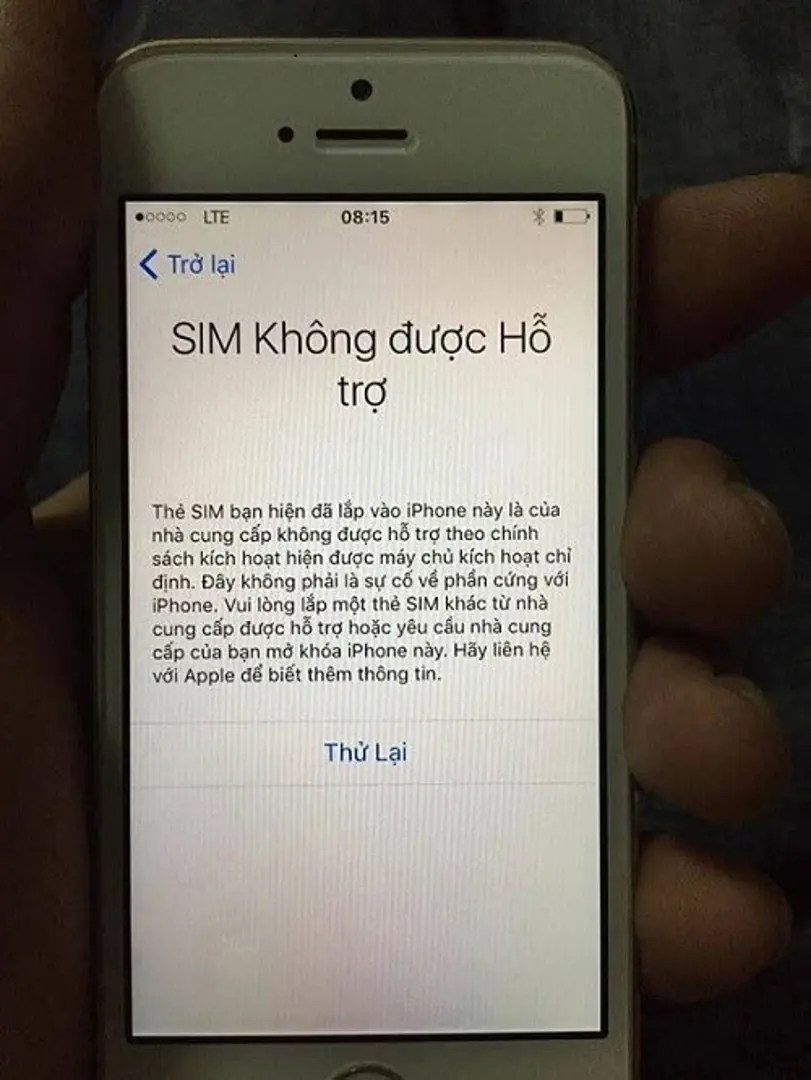 Cách khắc phục tình trạng iPhone không nhận Sim