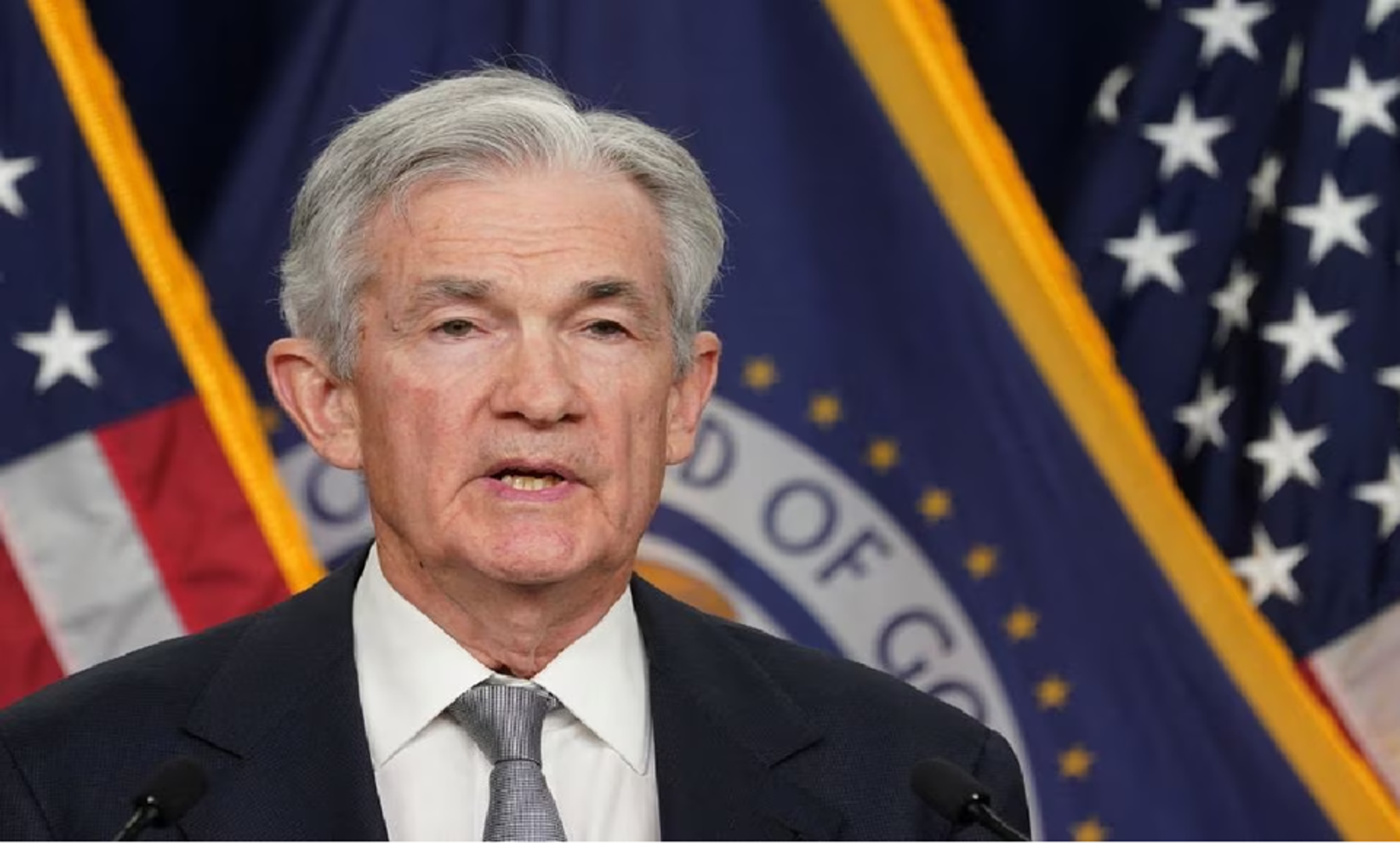 Chủ tịch Cục Dự trữ Liên bang Mỹ (Fed) Jerome Powell. Nguồn: Reuters