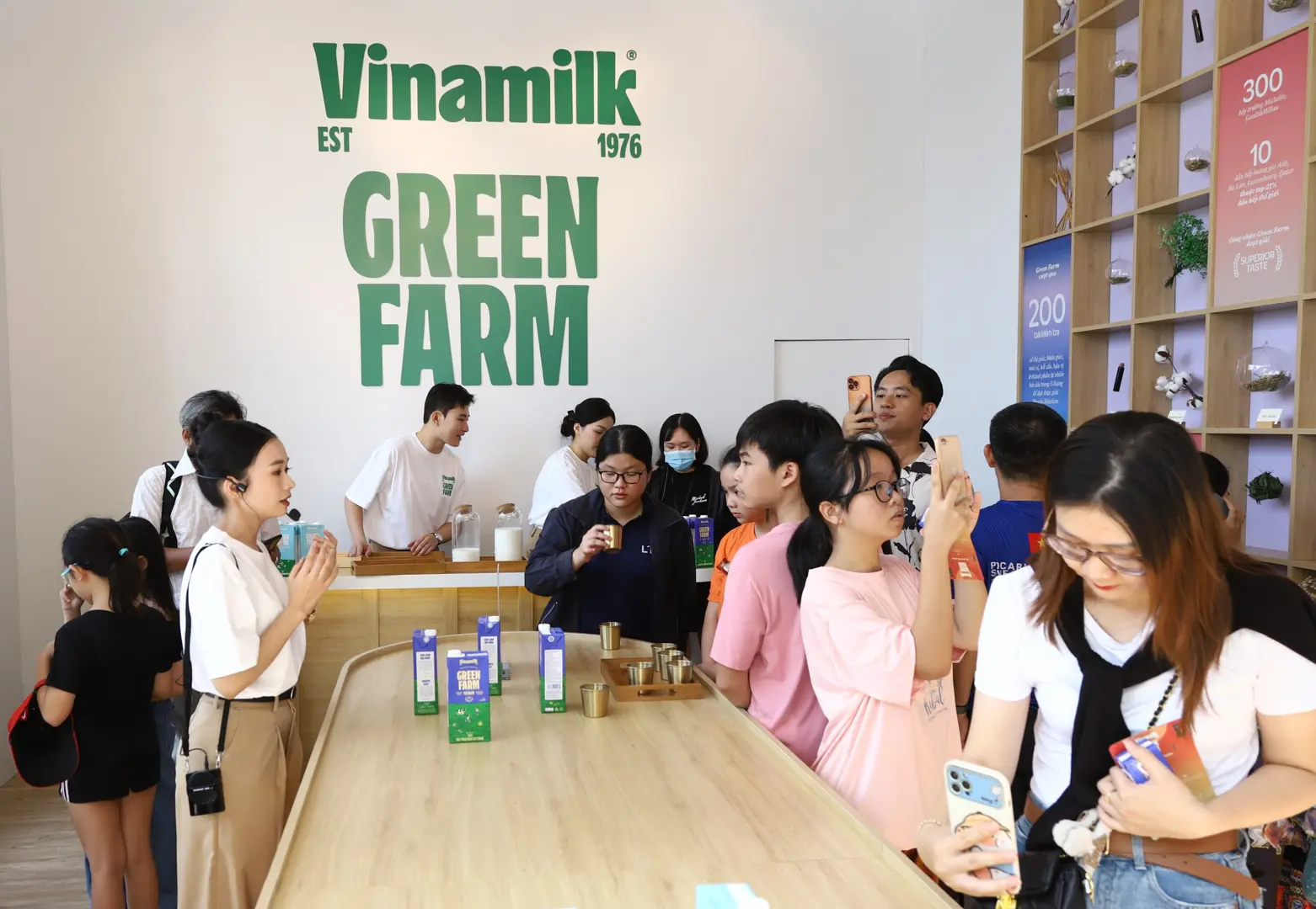 Vinamilk ra mắt sữa tươi Green Farm hội tụ công nghệ đột phá