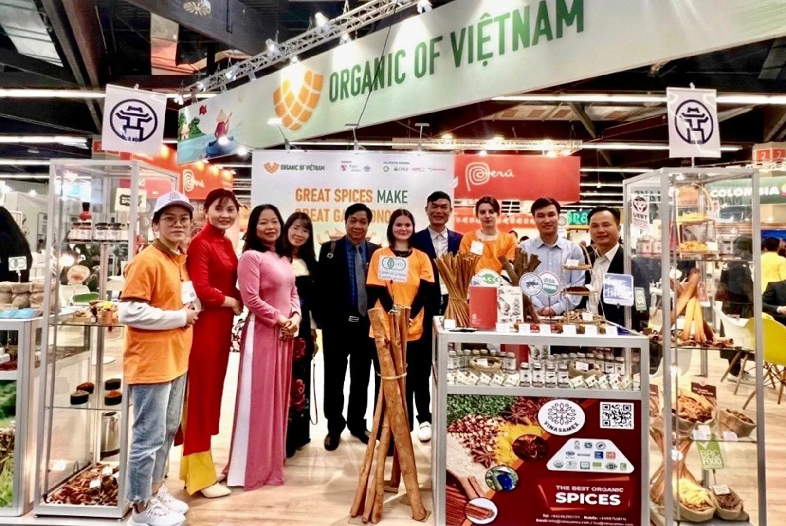 Doanh nghiệp Hà Nội tham gia BIOFACH 2023 diễn ra tại CHLB Đức.