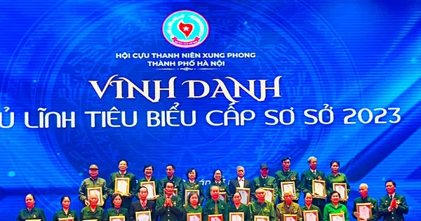 Vinh danh 70 cán bộ Hội Cựu thanh niên xung phong tiêu biểu