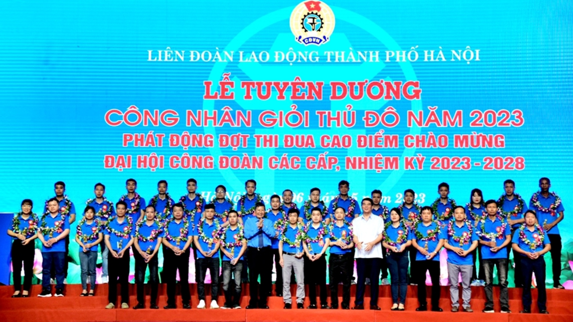 Hà Nội dự kiến dành 1,8 tỷ đồng tuyên dương Công nhân giỏi Thủ đô 2024