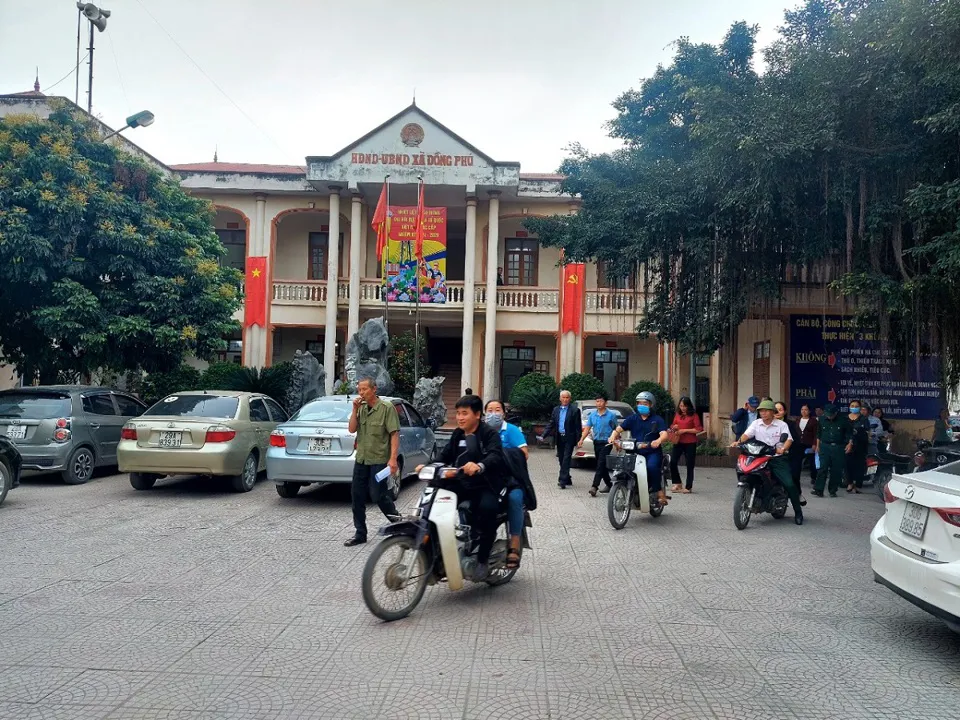 Xã Đồng Phú là một trong 4 xã tại huyện Chương Mỹ sẽ sắp xếp đơn vị hành chính. Ảnh: Trần Thụ