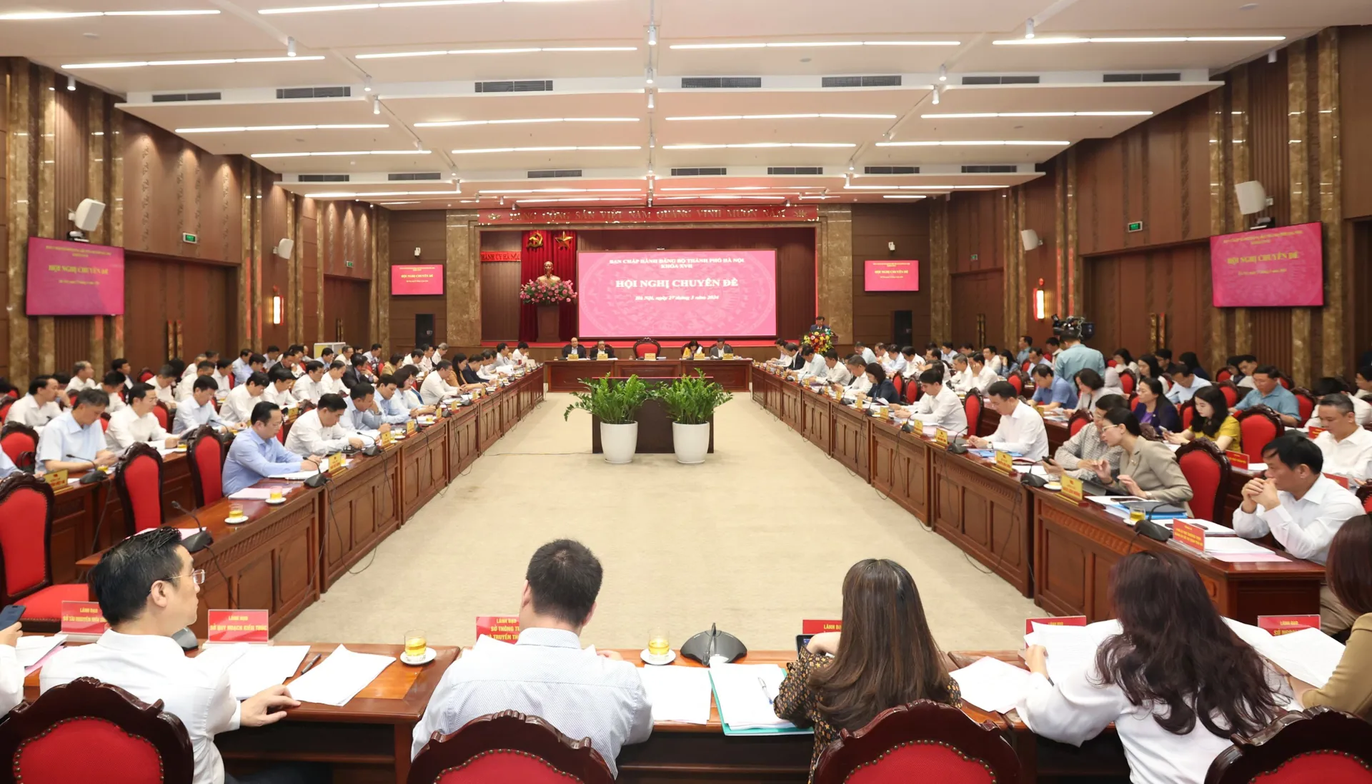 Quang cảnh hội nghị. Ảnh: Thanh Hải