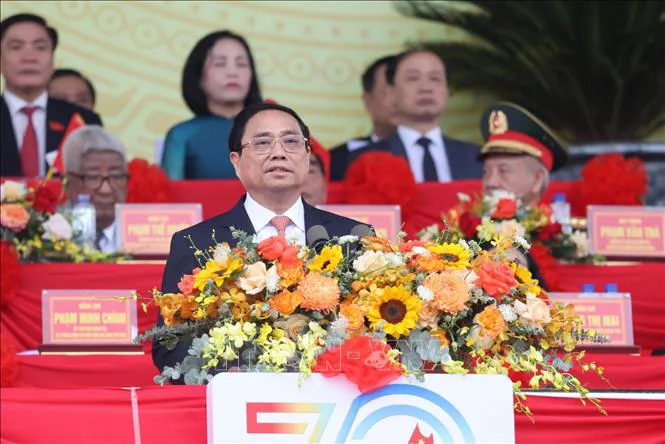 Phát biểu của Thủ tướng tại Lễ kỷ niệm 70 năm Chiến thắng Điện Biên Phủ