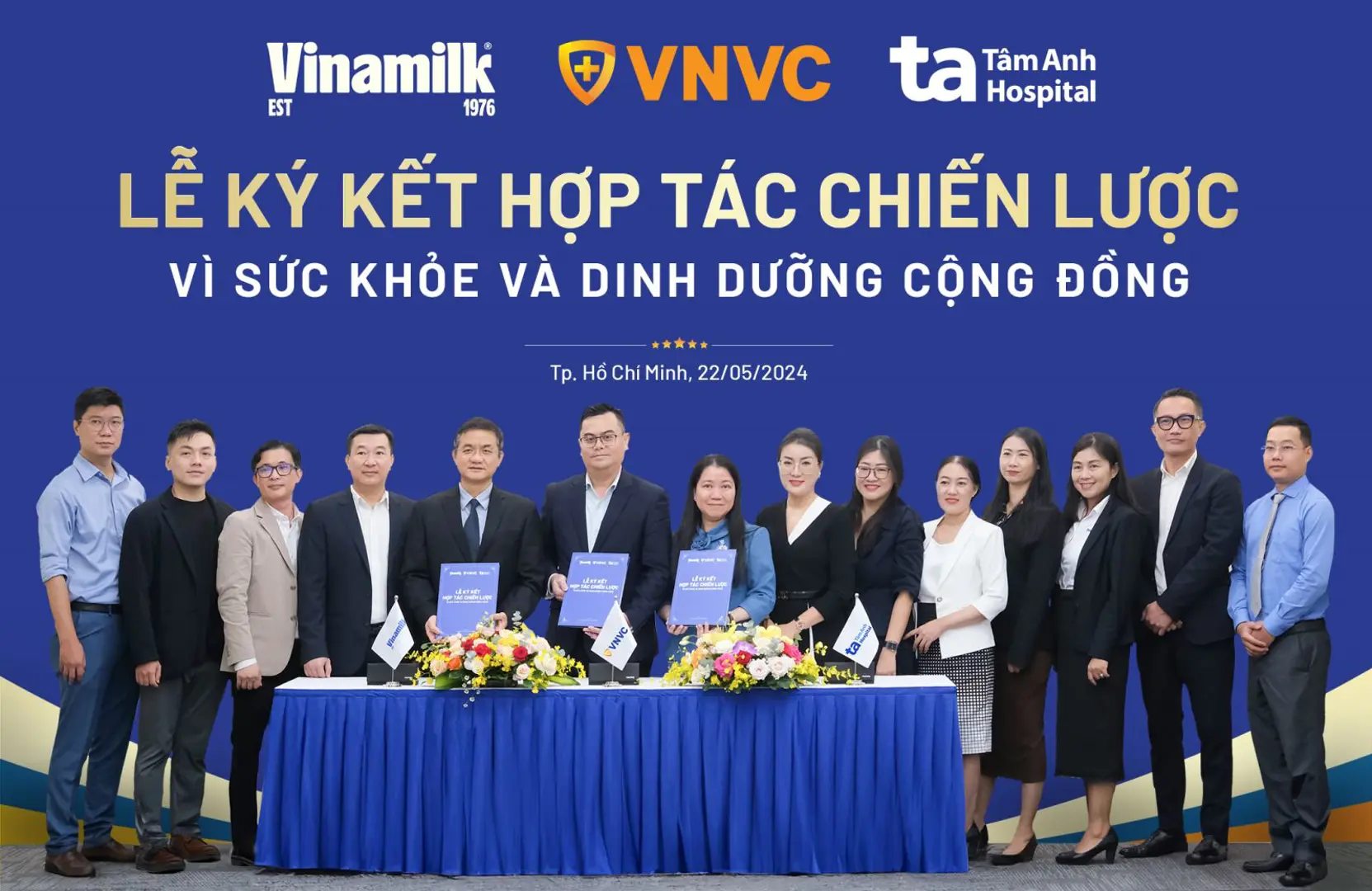 Vinamilk bắt tay VNVC, bệnh viện Tâm Anh tăng cường chăm sóc sức khỏe cộng đồng