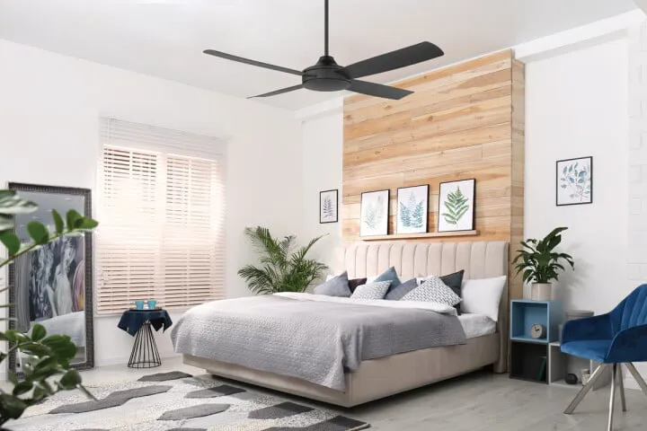 Tối kỵ lắp quạt trần trong phòng ngủ mà nhiều người mắc phải