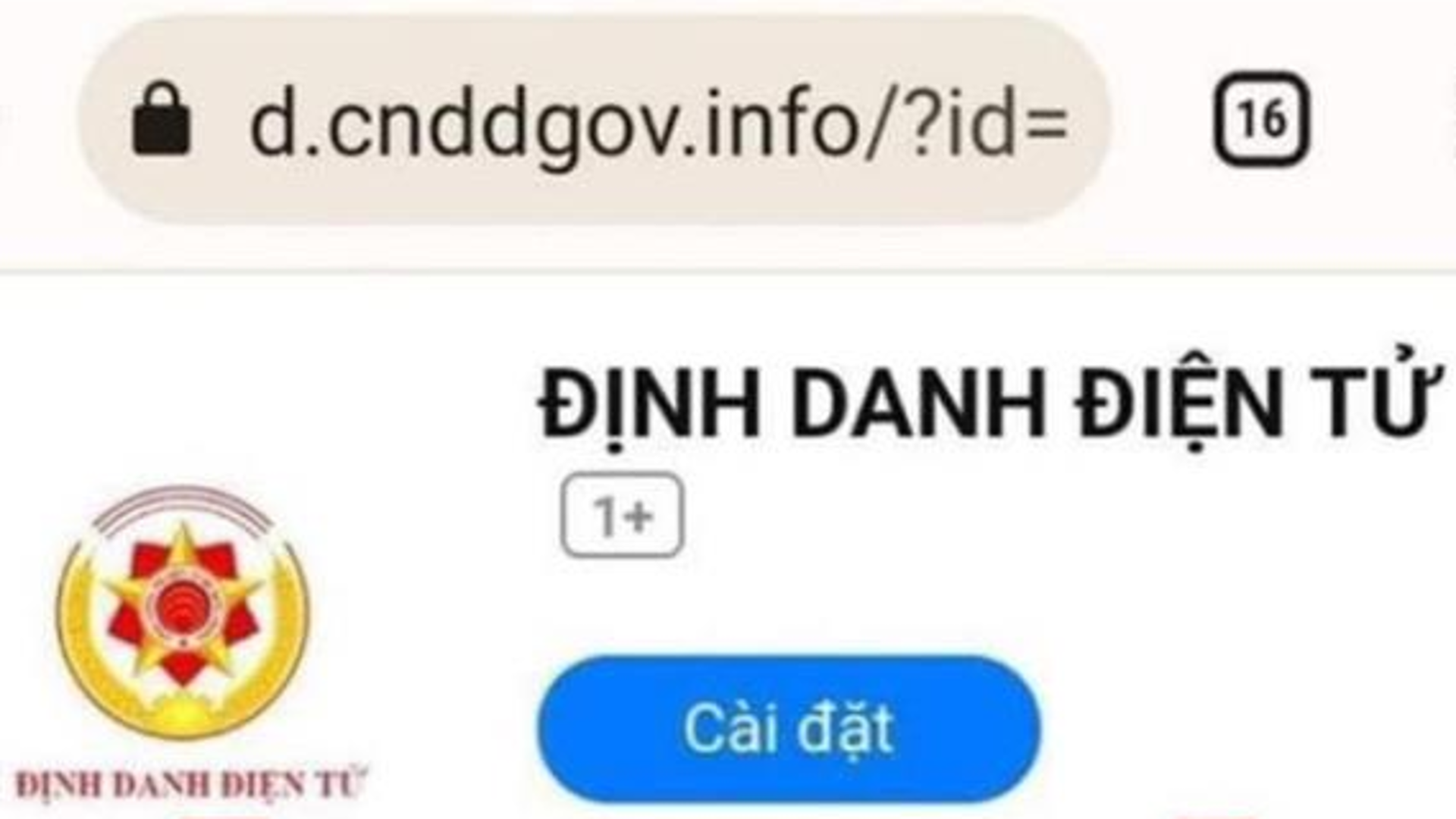 Ninh Bình: cảnh giác thủ đoạn lừa đảo cài đặt ứng dụng VneID