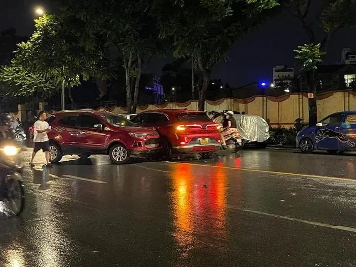 Hà Nội: thực hư vụ tai nạn liên hoàn trên đường Lê Trọng Tấn