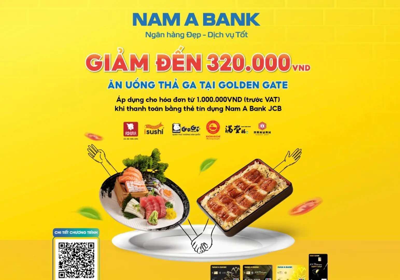 “Bỏ túi” thẻ tín dụng Nam A Bank với hàng loạt ưu đãi dịp hè