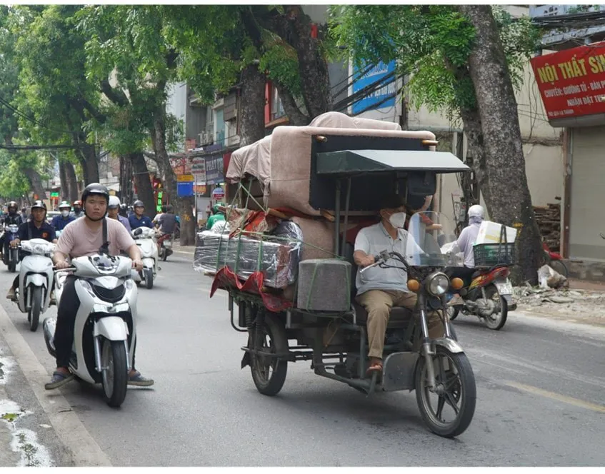 Hà Nội: hơn 5.600 xe tự chế bị xử phạt