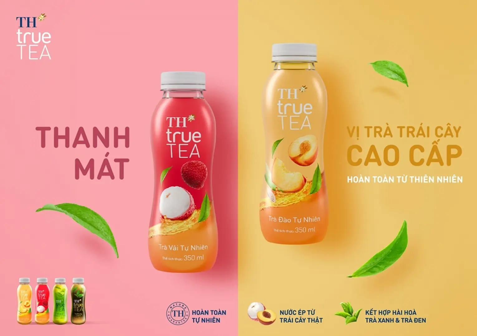 Tập đoàn TH ra mắt Trà trái cây TH true TEA: Thức uống chất - chuẩn gu giới trẻ