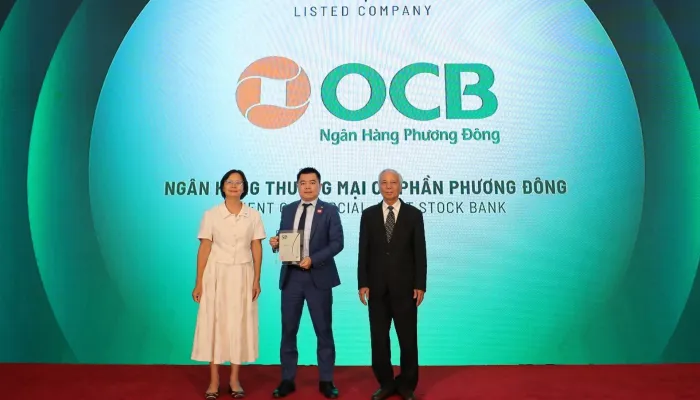 Tiên phong chuyển đổi số, OCB lọt top doanh nghiệp phát triển bền vững 2024