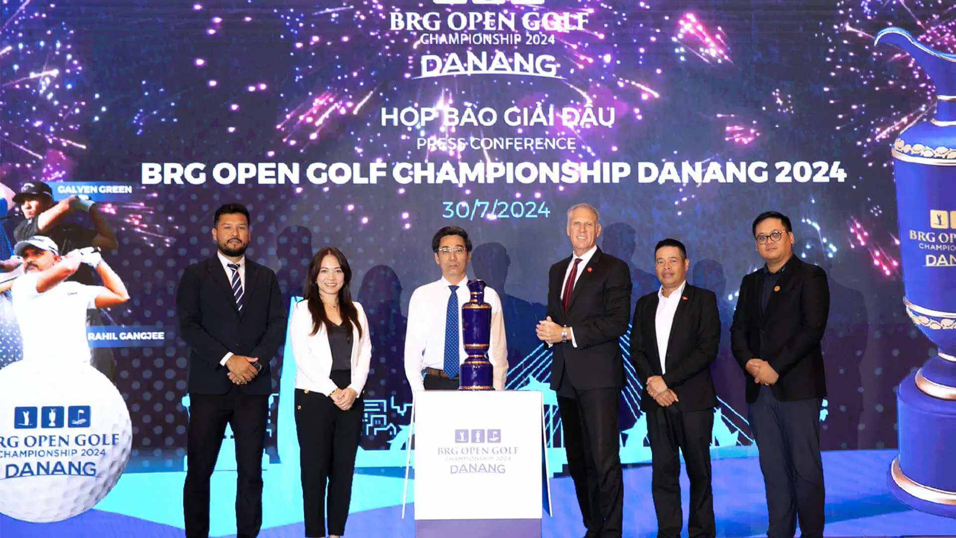 Họp báo Giải Golf Phát triển Châu Á-BRG Open Golf Championship Danang 2024