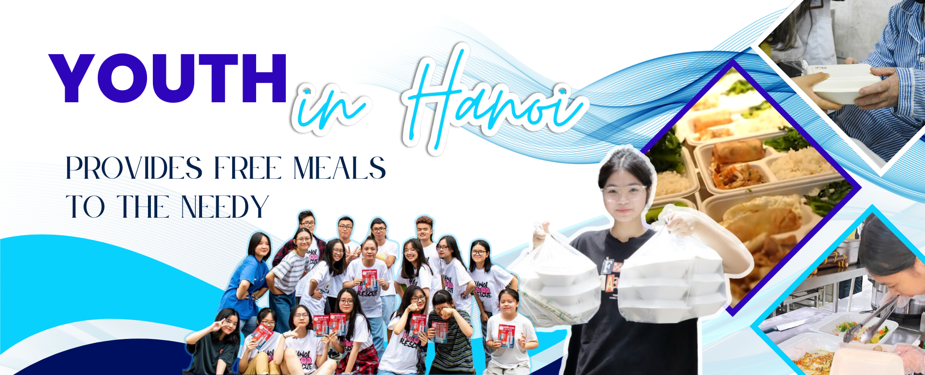 Youth in Hanoi offers free meals to the needy