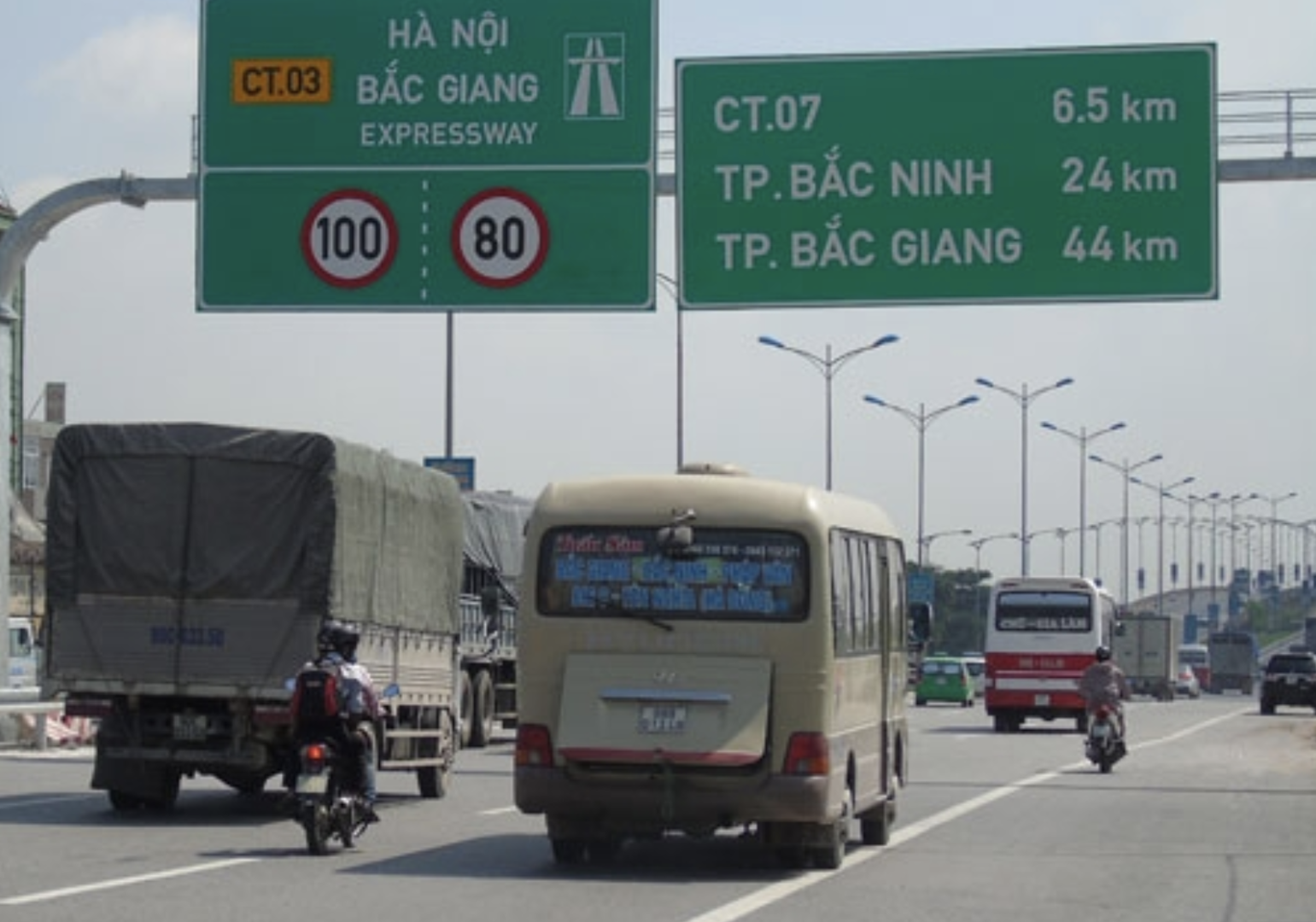 Đêm 26, 27/9: Cấm phương tiện trên cao tốc Hà Nội - Bắc Giang